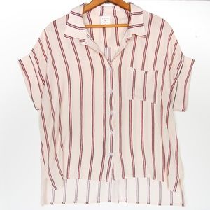 Pale Pink Button-up blouse